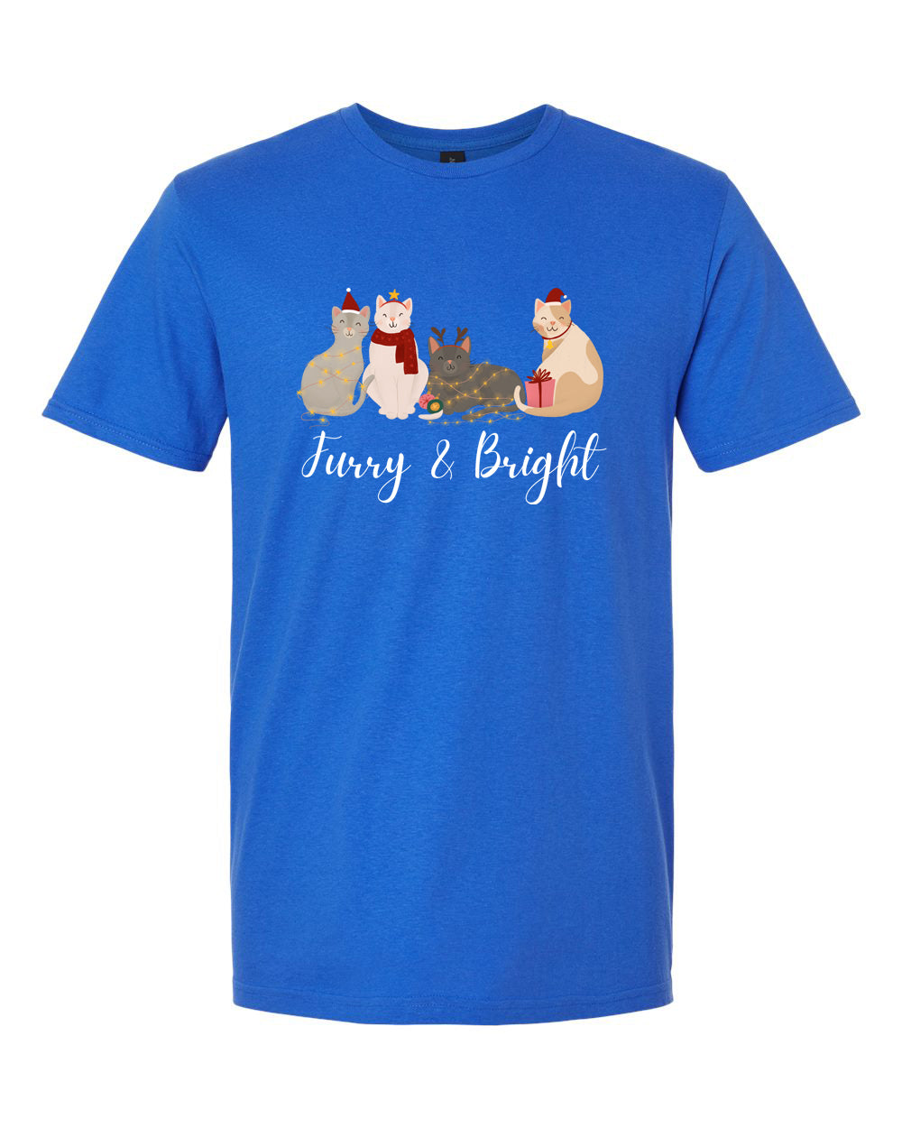 Furry and Bright - Crewneck Unisex T-shirt