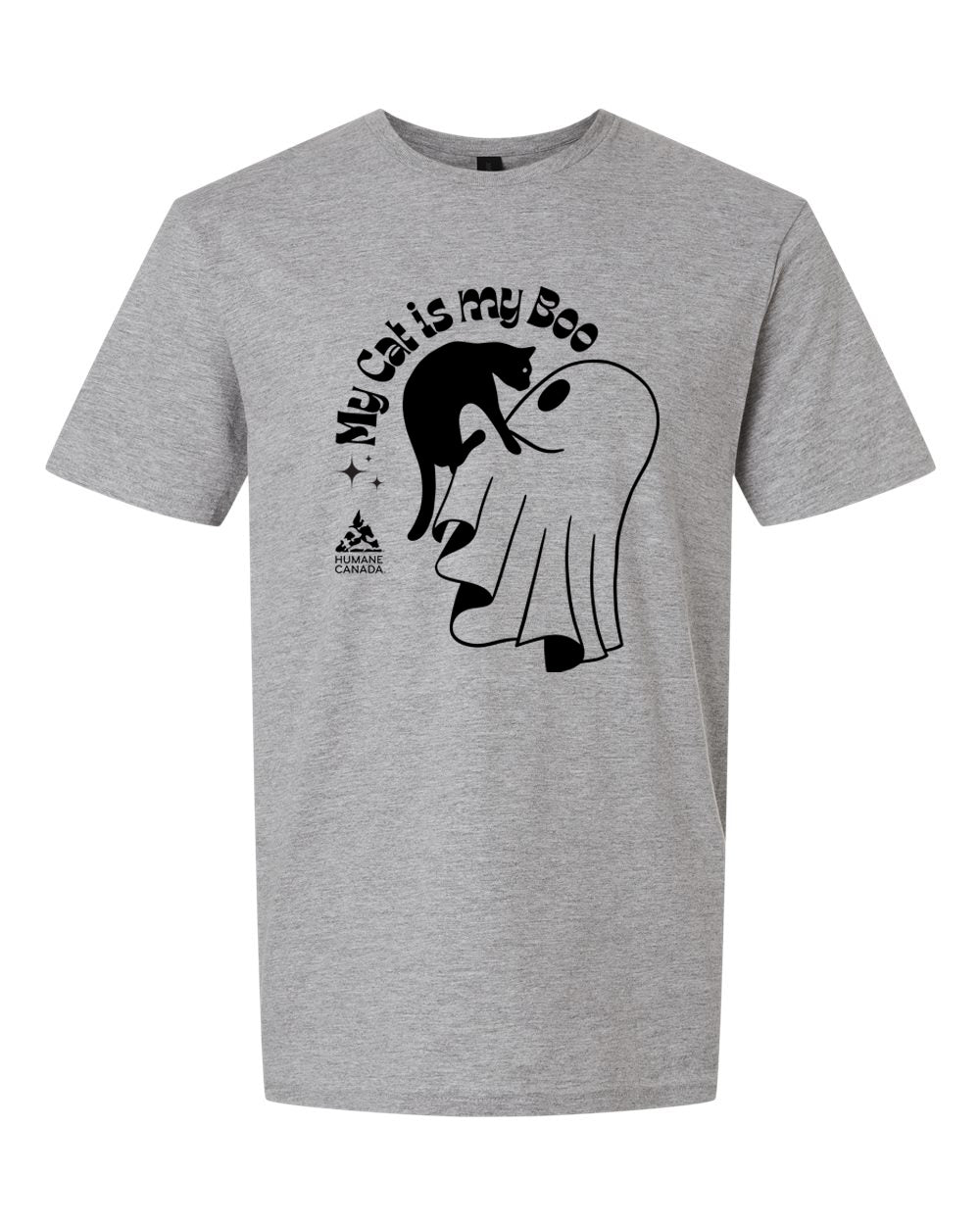 My Cat is My Boo - Crewneck Unisex T-shirt