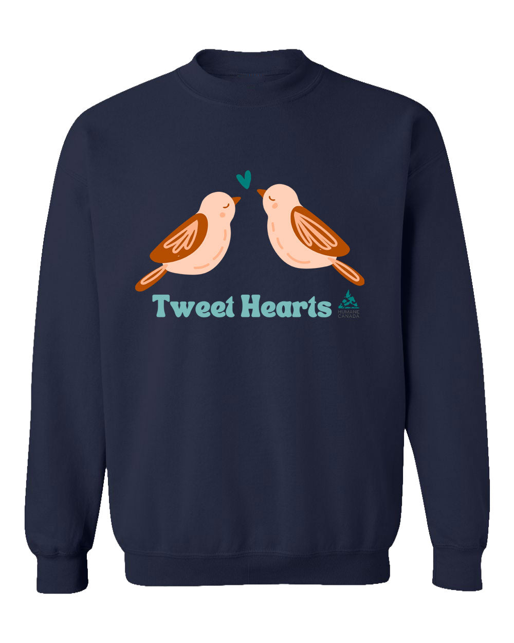 Tweet Hearts - Crewneck Sweatshirt