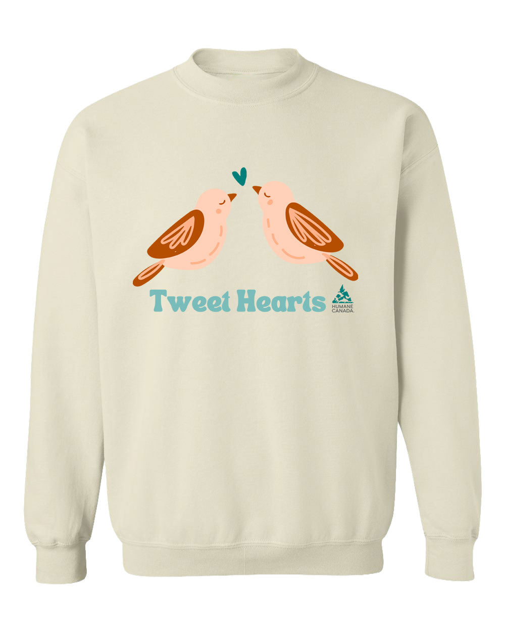 Tweet Hearts - Crewneck Sweatshirt