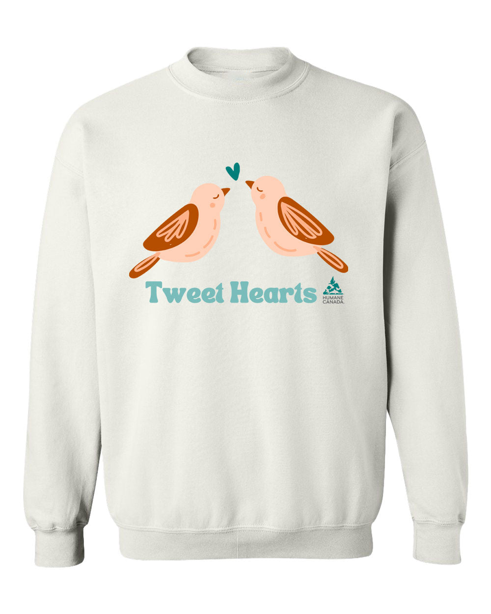 Tweet Hearts - Crewneck Sweatshirt