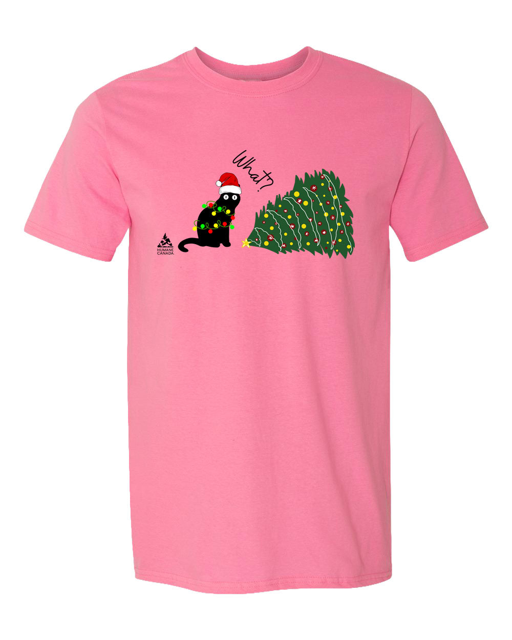 What? Cat - Crewneck Unisex T-shirt