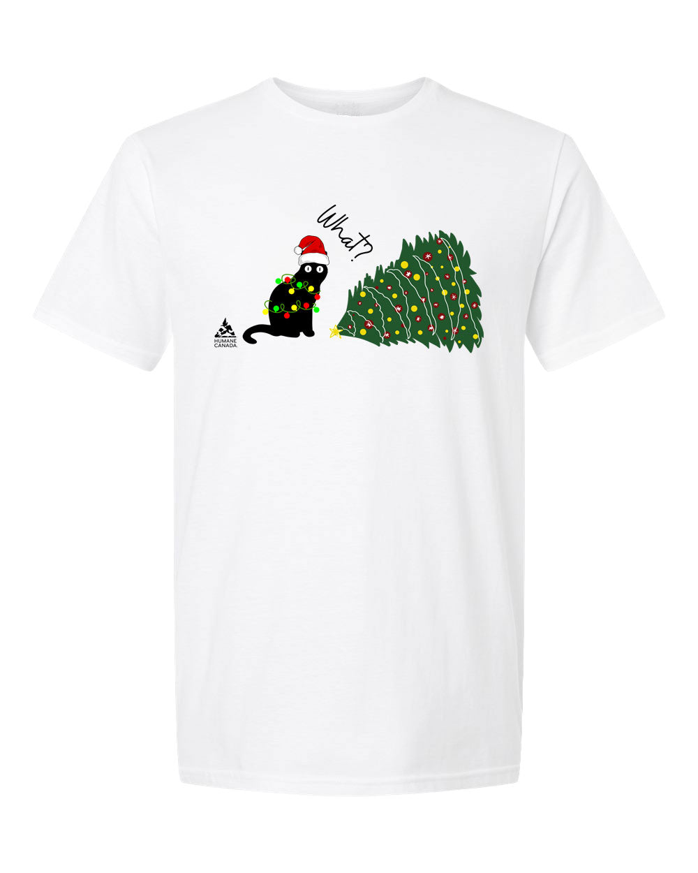 What? Cat - Crewneck Unisex T-shirt