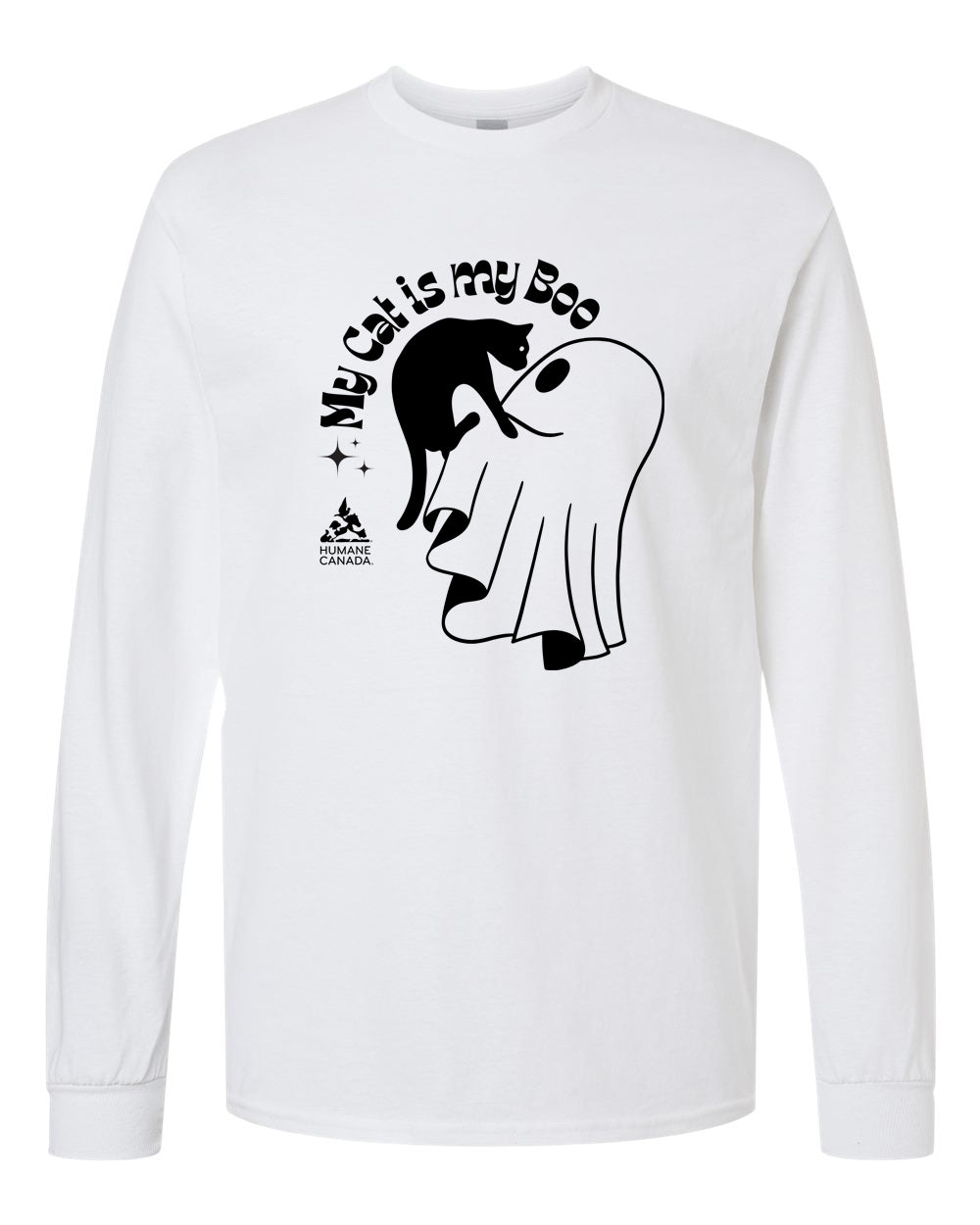 My Cat is My Boo - Long Sleeve T-shirt