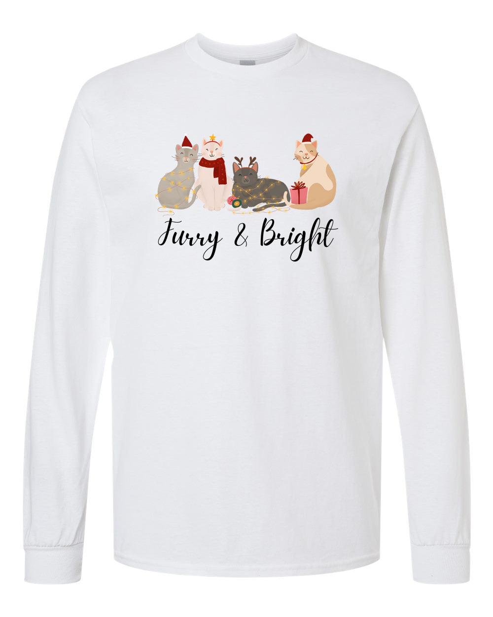Furry and Bright - Long Sleeve T-shirt