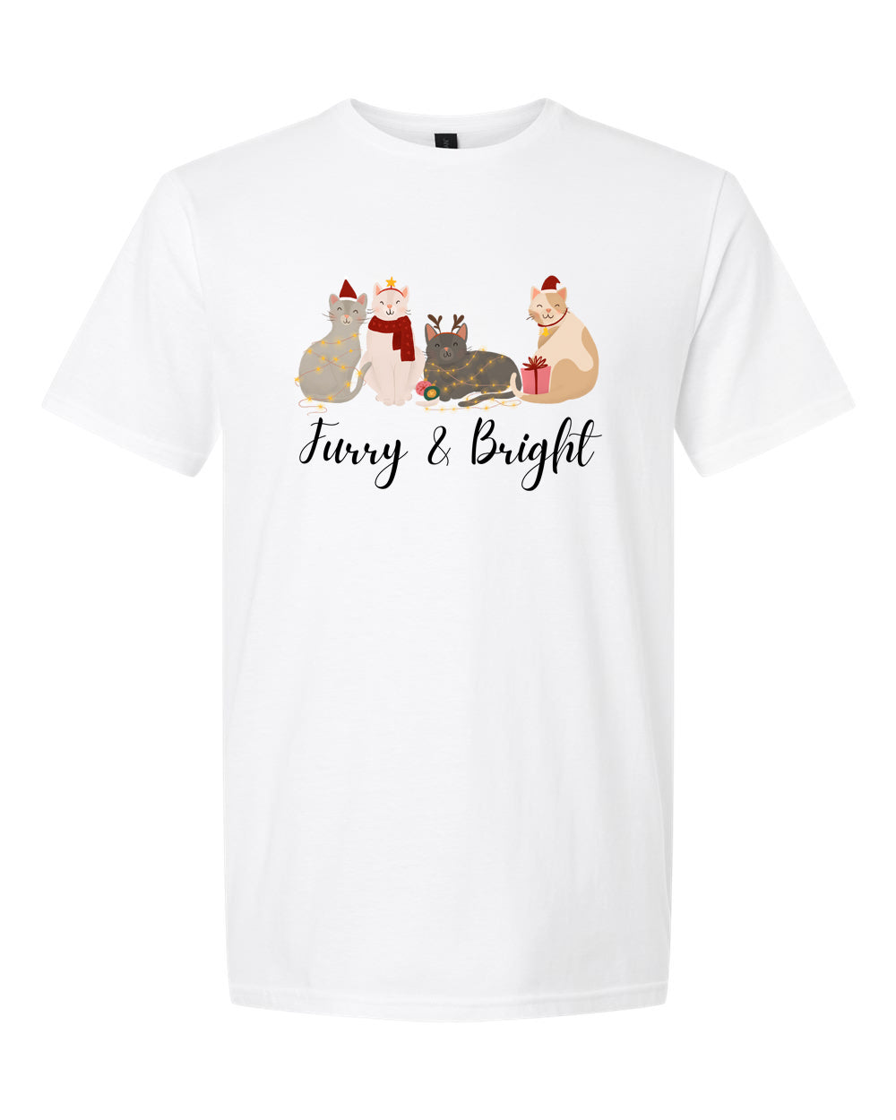 Furry and Bright - Crewneck Unisex T-shirt