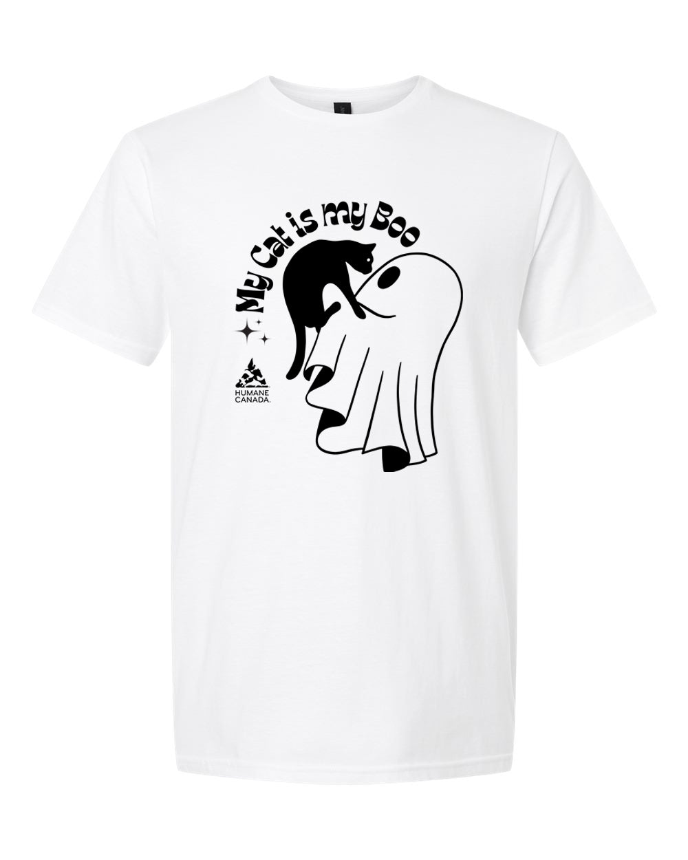My Cat is My Boo - Crewneck Unisex T-shirt