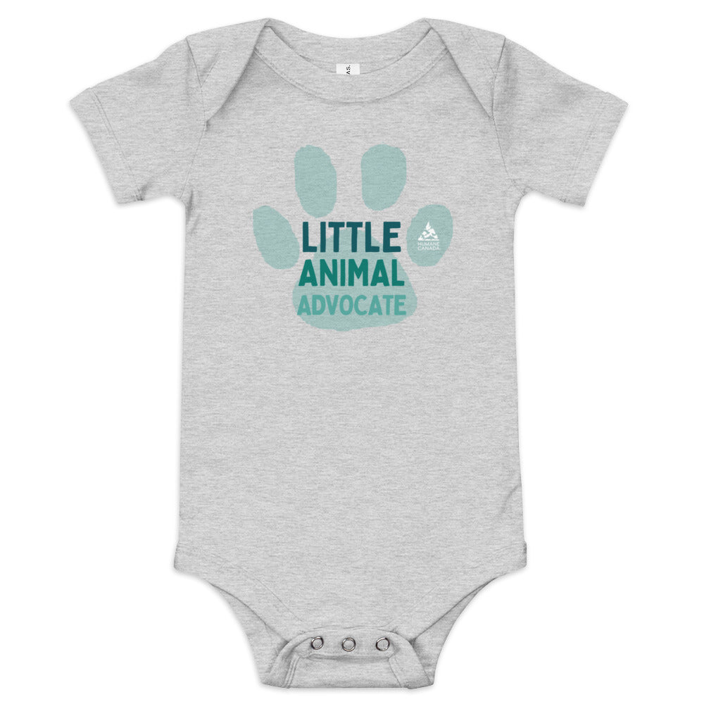 Little Animal Advocate - Baby short sleeve one piece