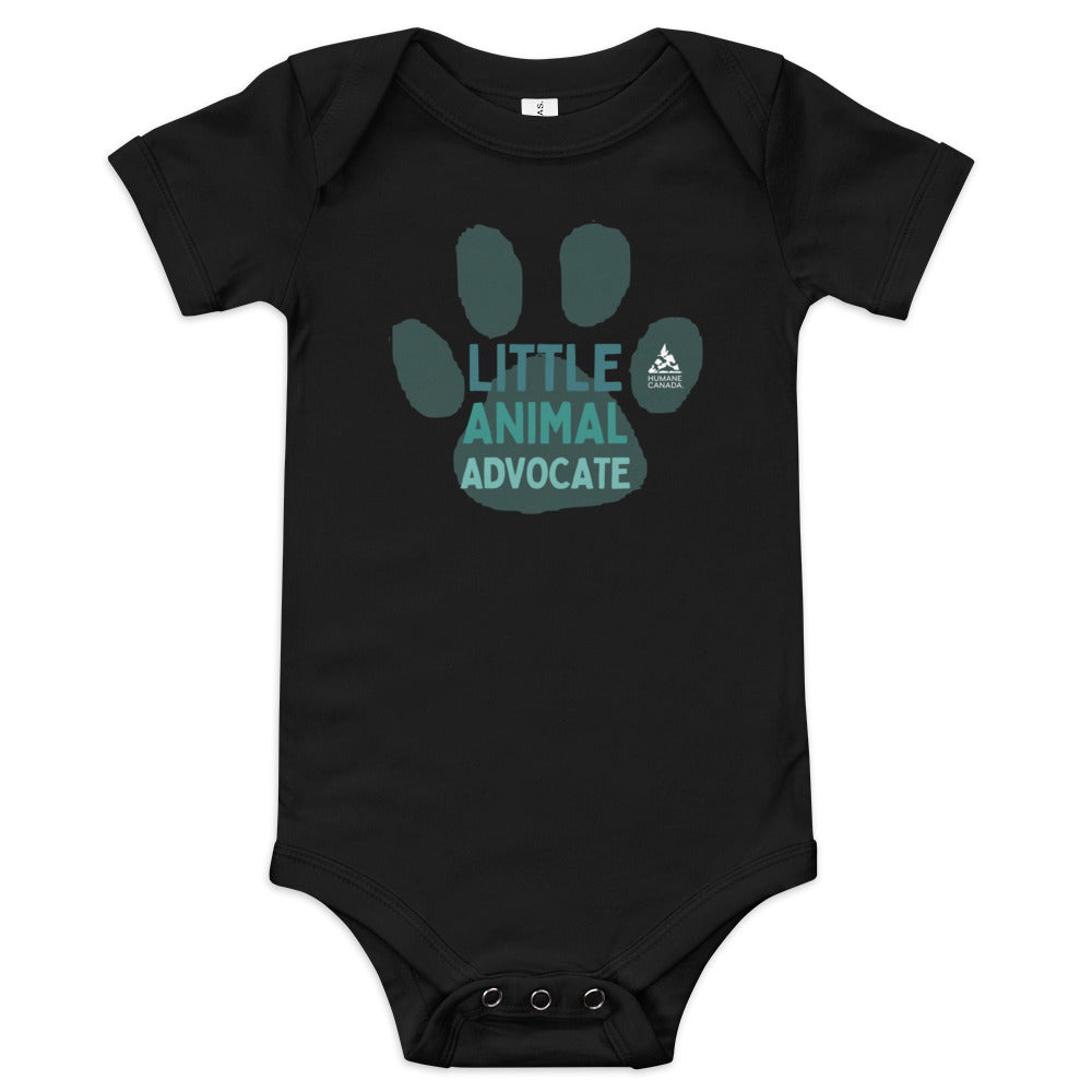 Little Animal Advocate - Baby short sleeve one piece