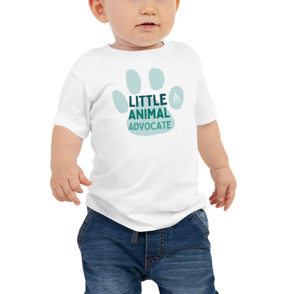 Little Animal Advocate - Baby Jersey Short Sleeve Tee
