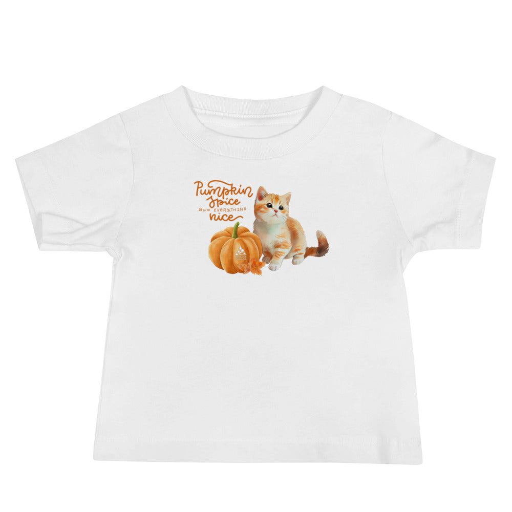 Pumpkin Spice & Everything Nice - Baby Jersey Short Sleeve Tee