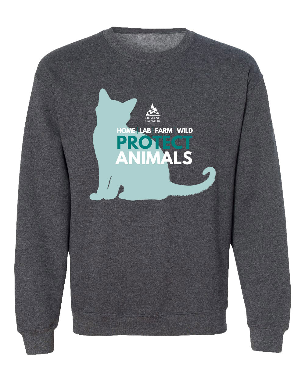 Protect Animals Cat - Crewneck Sweatshirt
