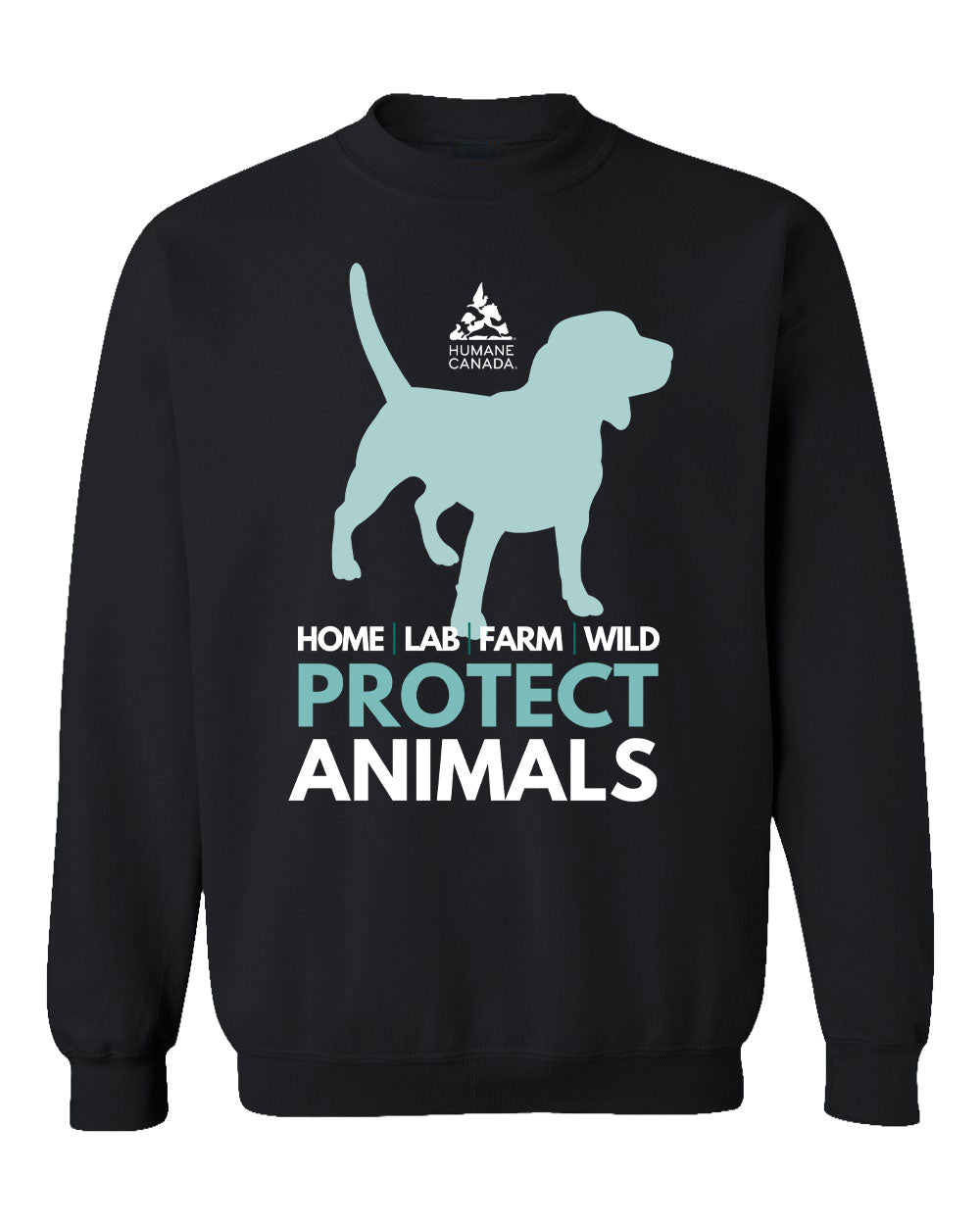 Protect Animals Dog - Crewneck Sweatshirt
