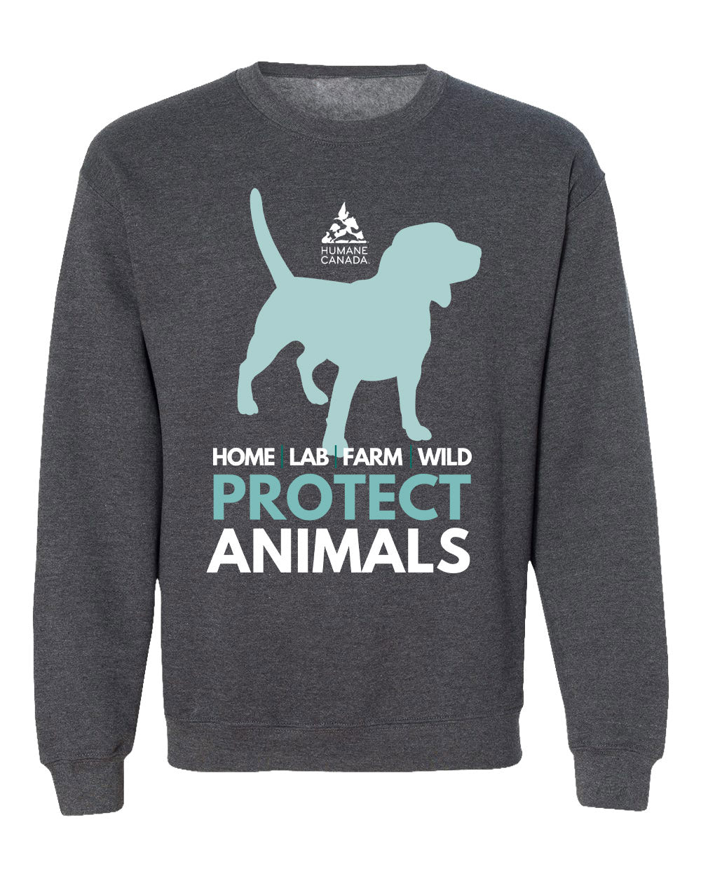 Protect Animals Dog - Crewneck Sweatshirt