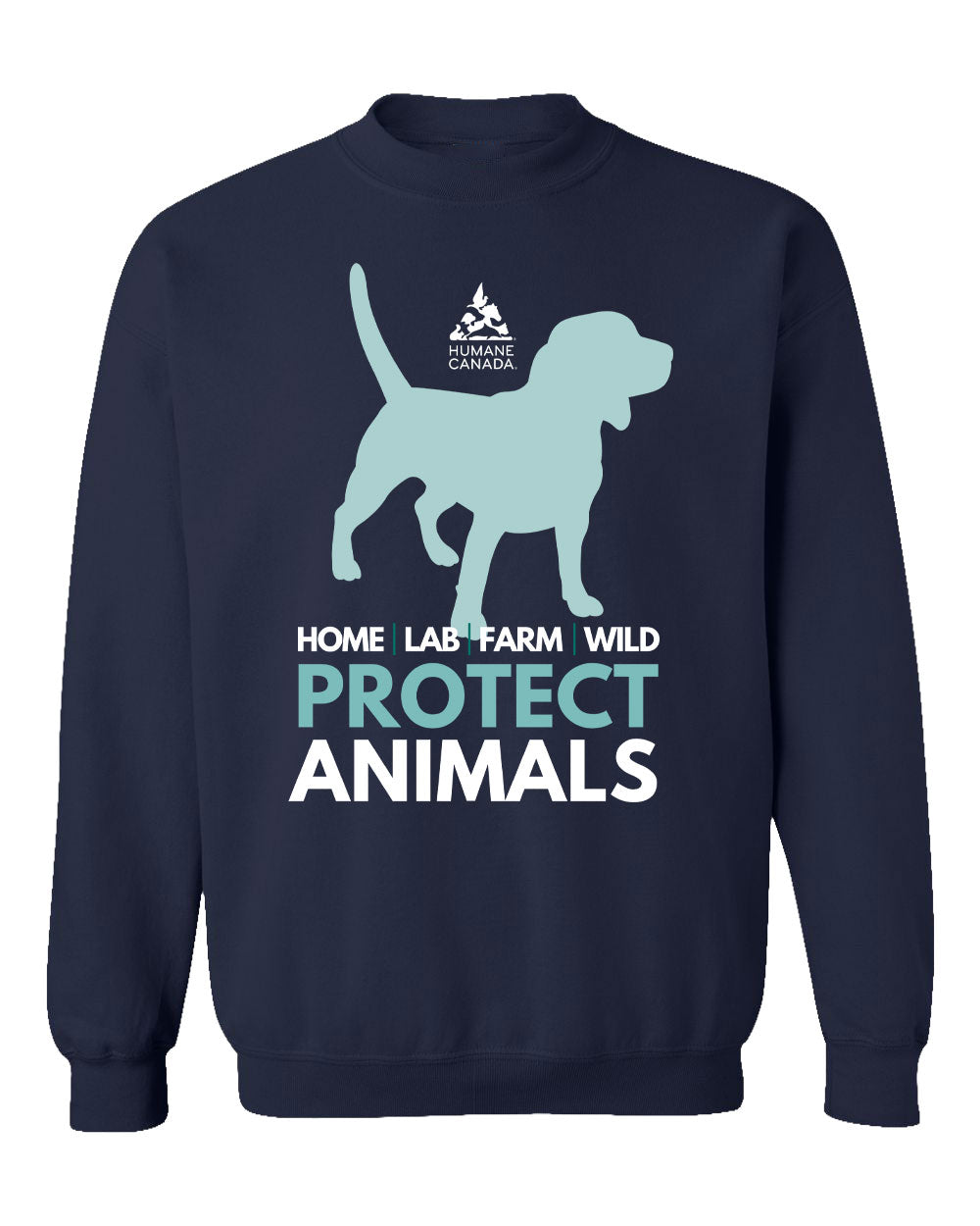 Protect Animals Dog - Crewneck Sweatshirt