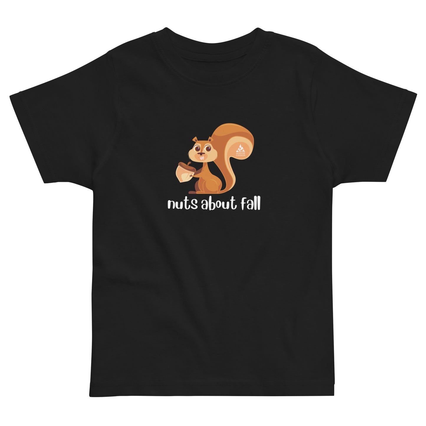 Nuts About Fall - Toddler jersey t-shirt