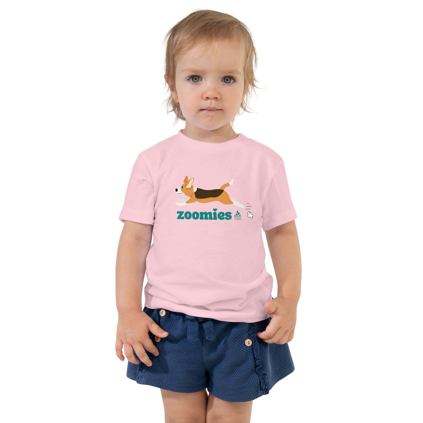 Zoomies (Dog) - Toddler Short Sleeve Tee