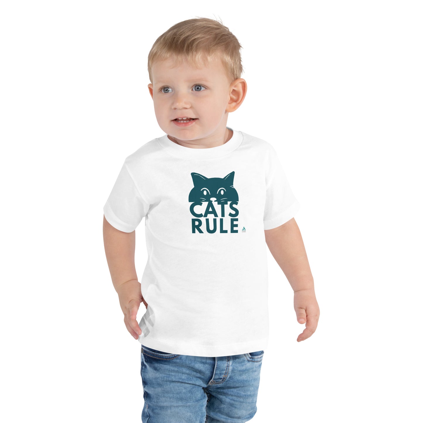 Cats Rule - Toddler Short Sleeve Tee