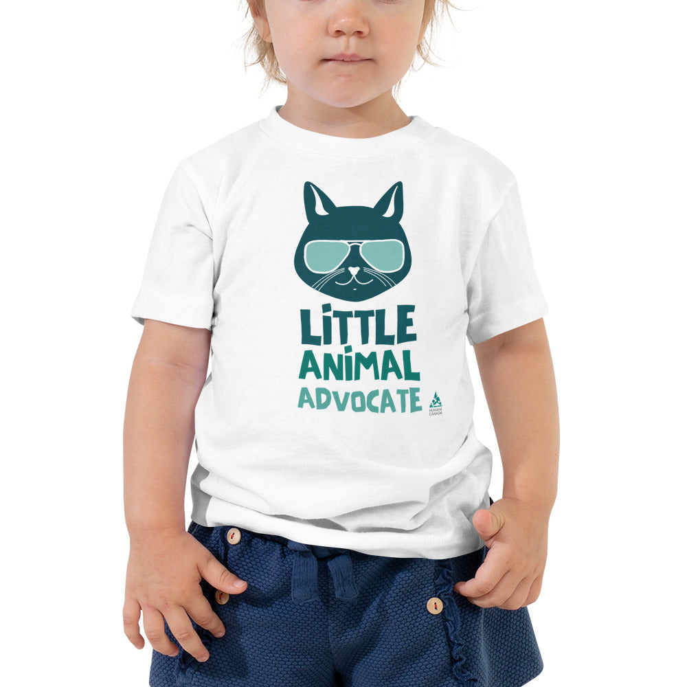 Little Animal Advocate - Toddler Short Sleeve Tee