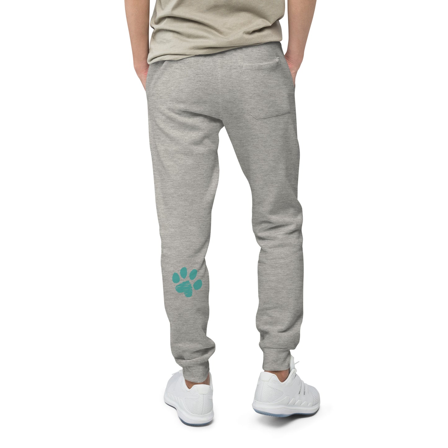 Paw Print - Unisex fleece sweatpants