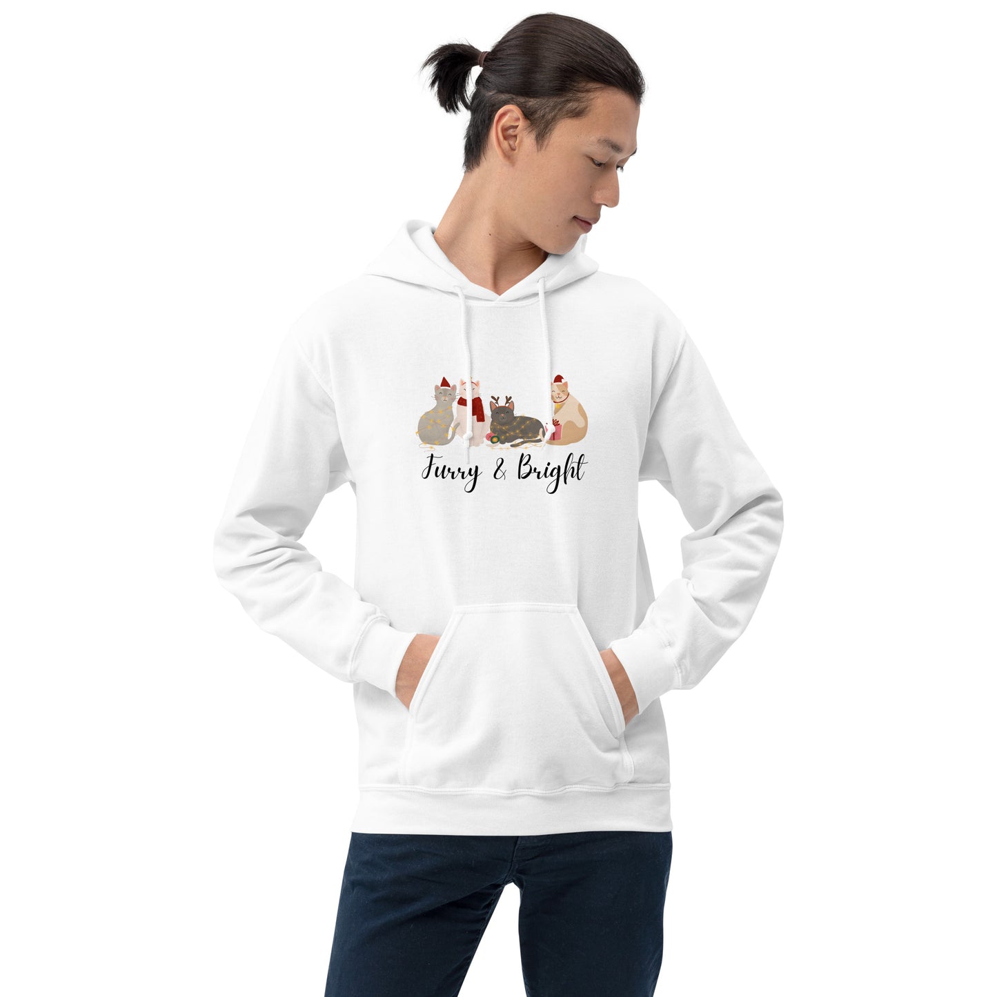 Furry & Bright Unisex Hoodie