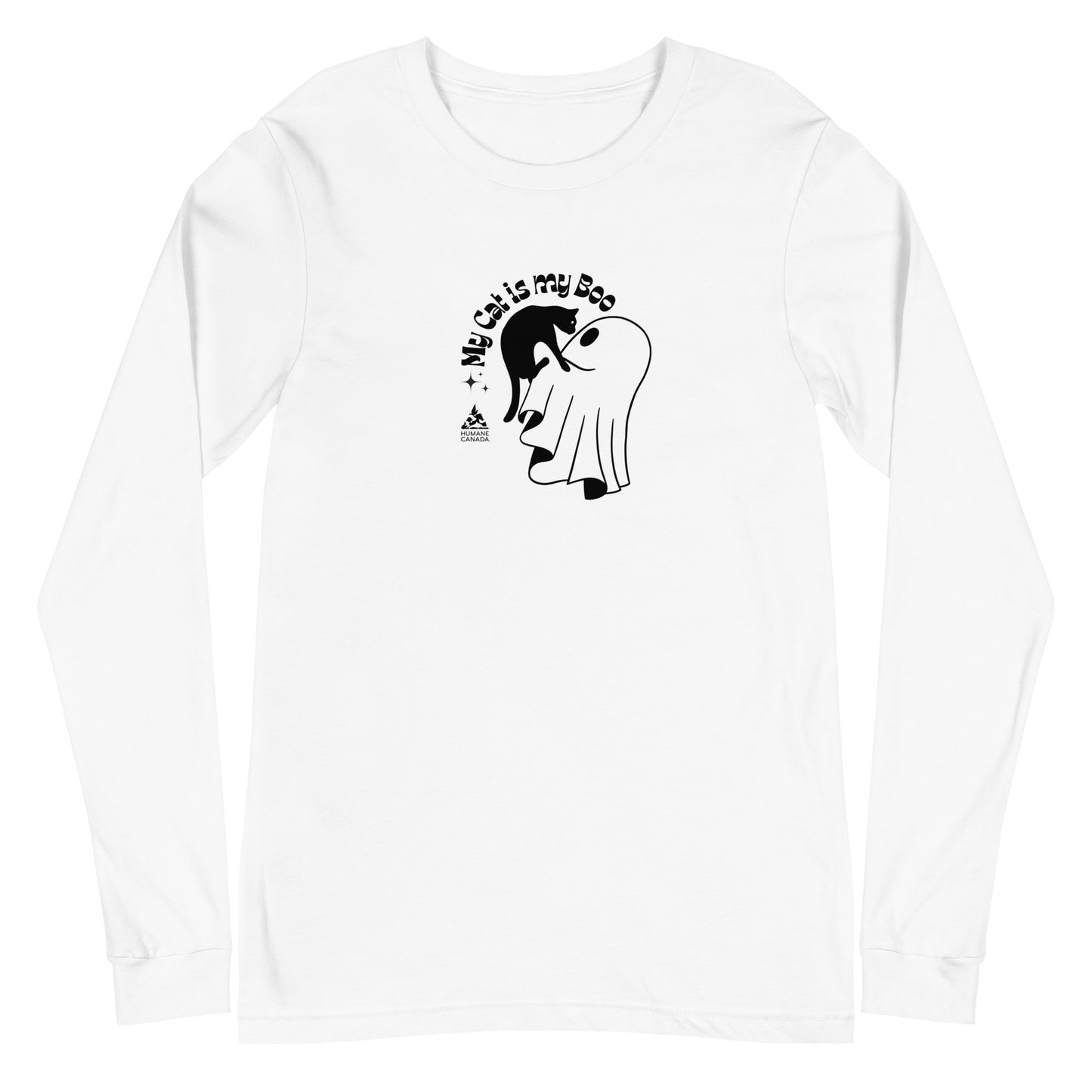 My Cat Is My Boo - Unisex Long Sleeve Tee