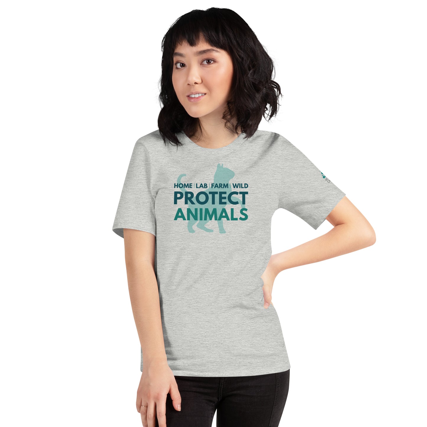 Protect Animals (Cat) - Unisex T-Shirt