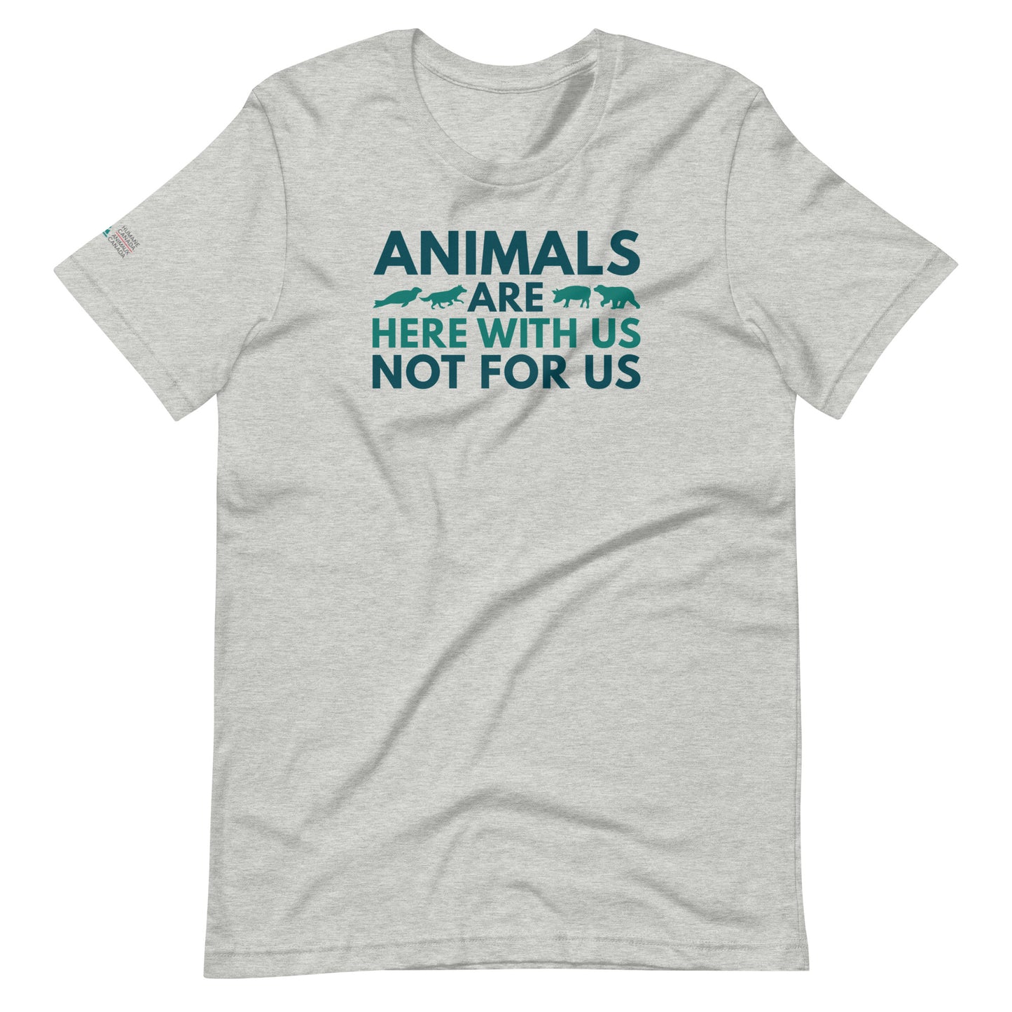 With Us, Not For Us - Unisex t-shirt