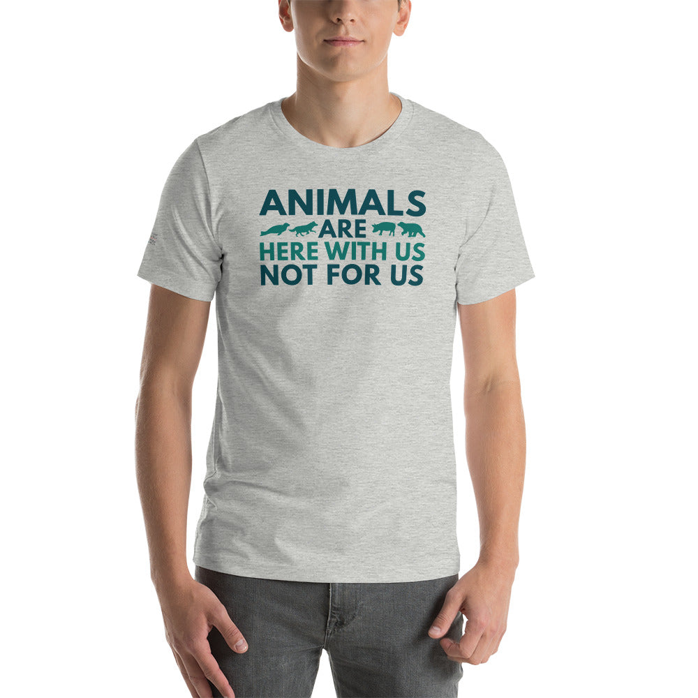 With Us, Not For Us - Unisex t-shirt