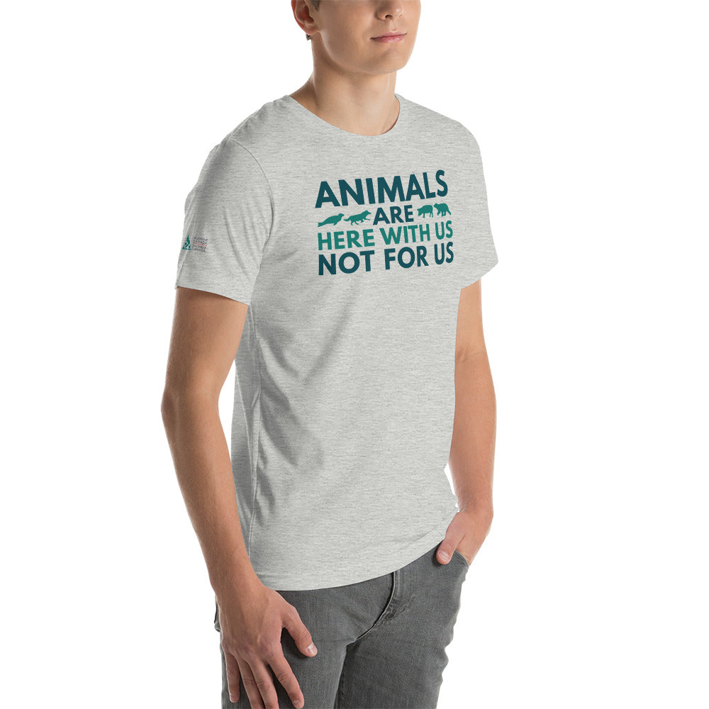 With Us, Not For Us - Unisex t-shirt