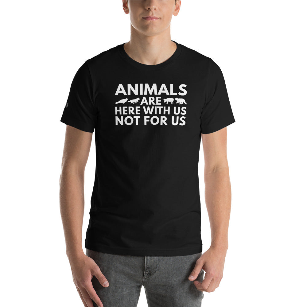 With Us, Not For Us - Unisex t-shirt