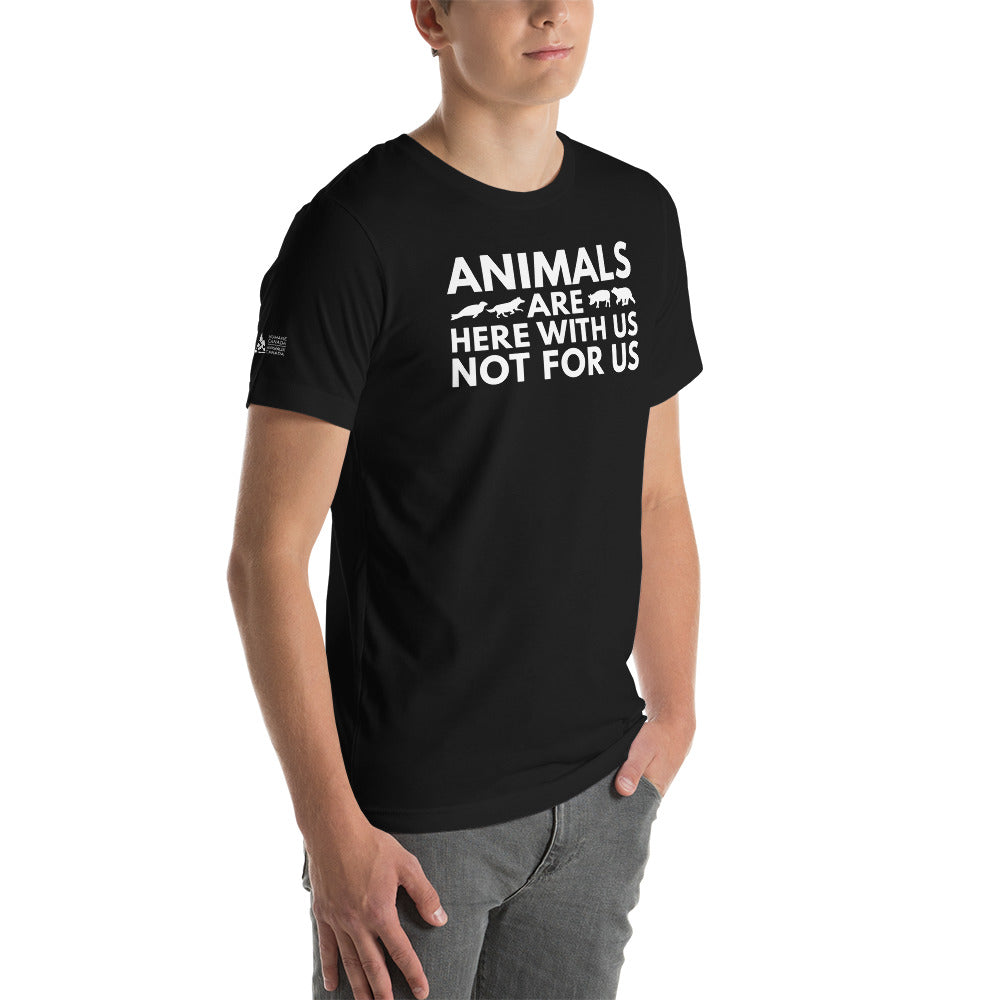 With Us, Not For Us - Unisex t-shirt