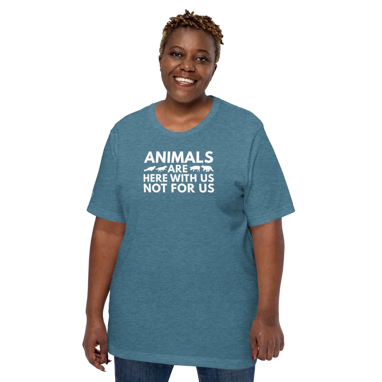 With Us, Not For Us - Unisex t-shirt