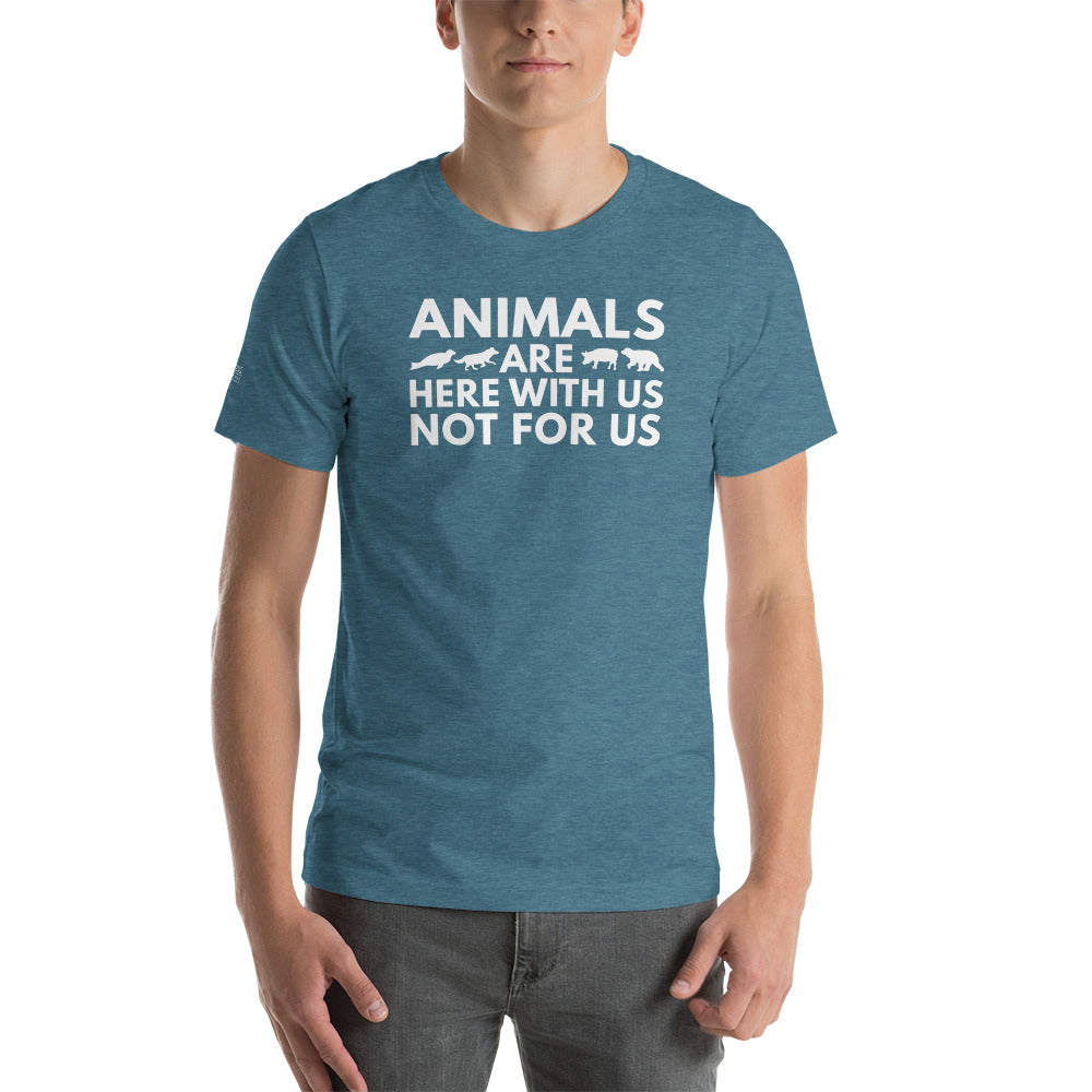 With Us, Not For Us - Unisex t-shirt