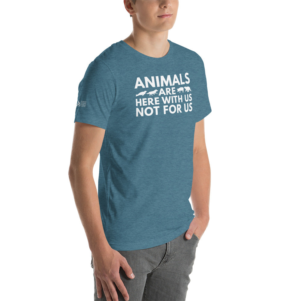 With Us, Not For Us - Unisex t-shirt