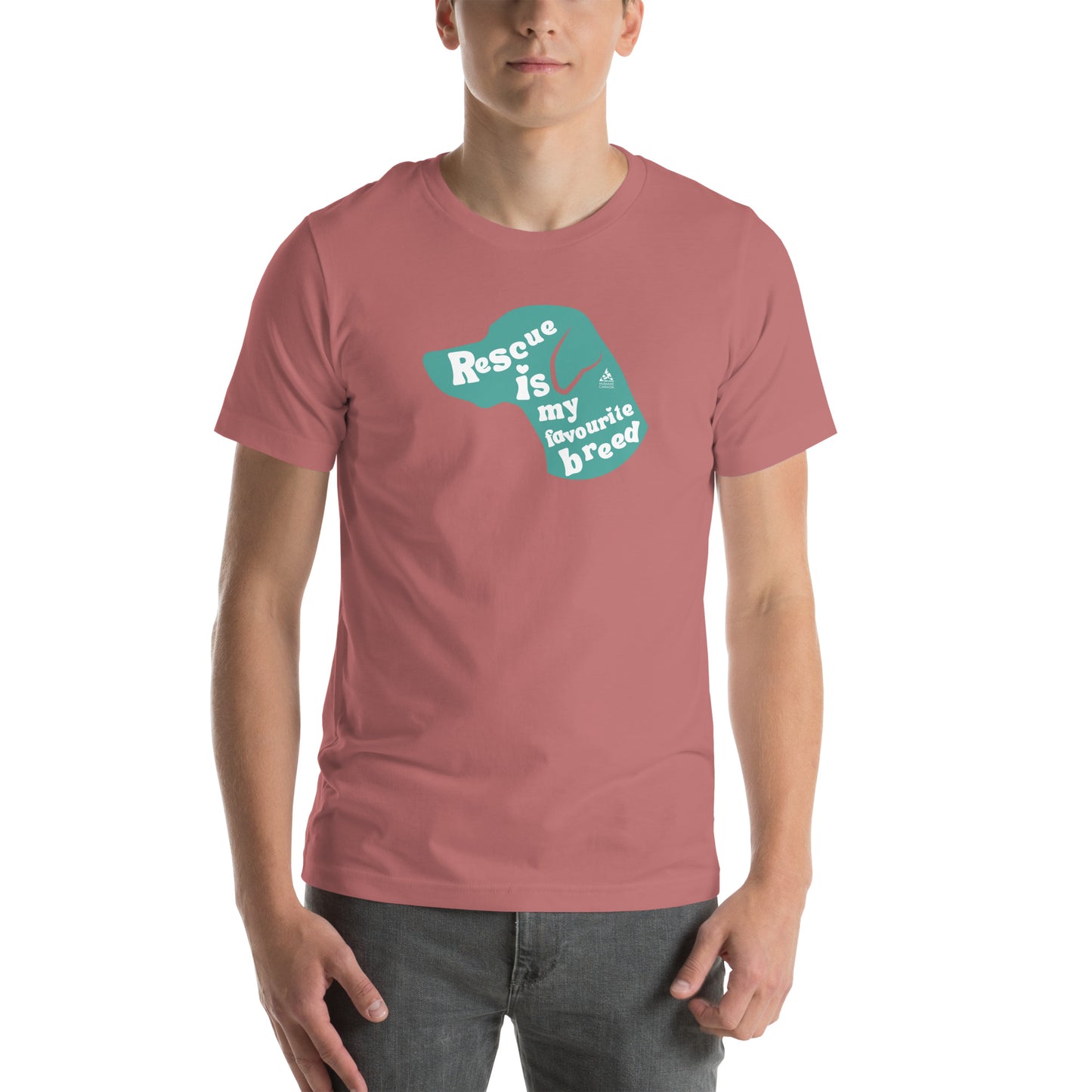 Rescue Is My Fav Breed (Dog) - Unisex t-shirt