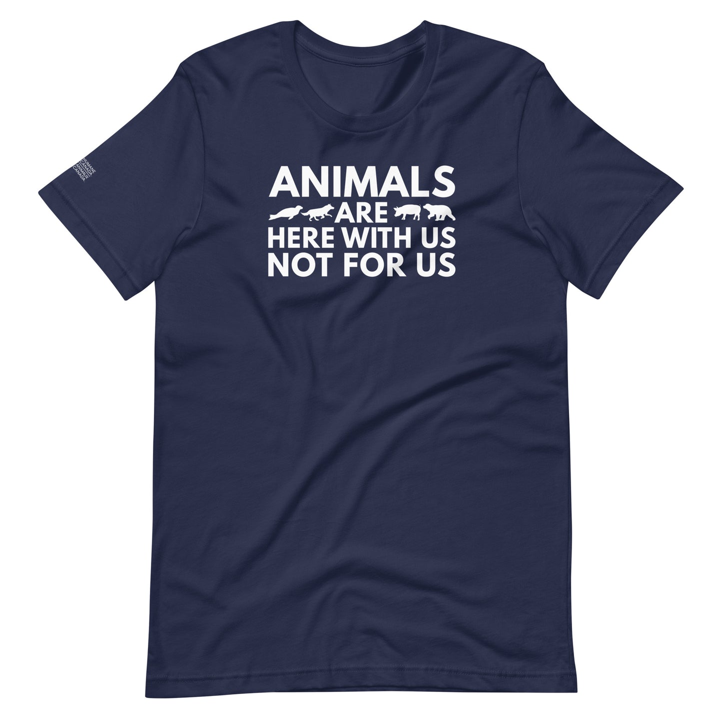 With Us, Not For Us - Unisex t-shirt