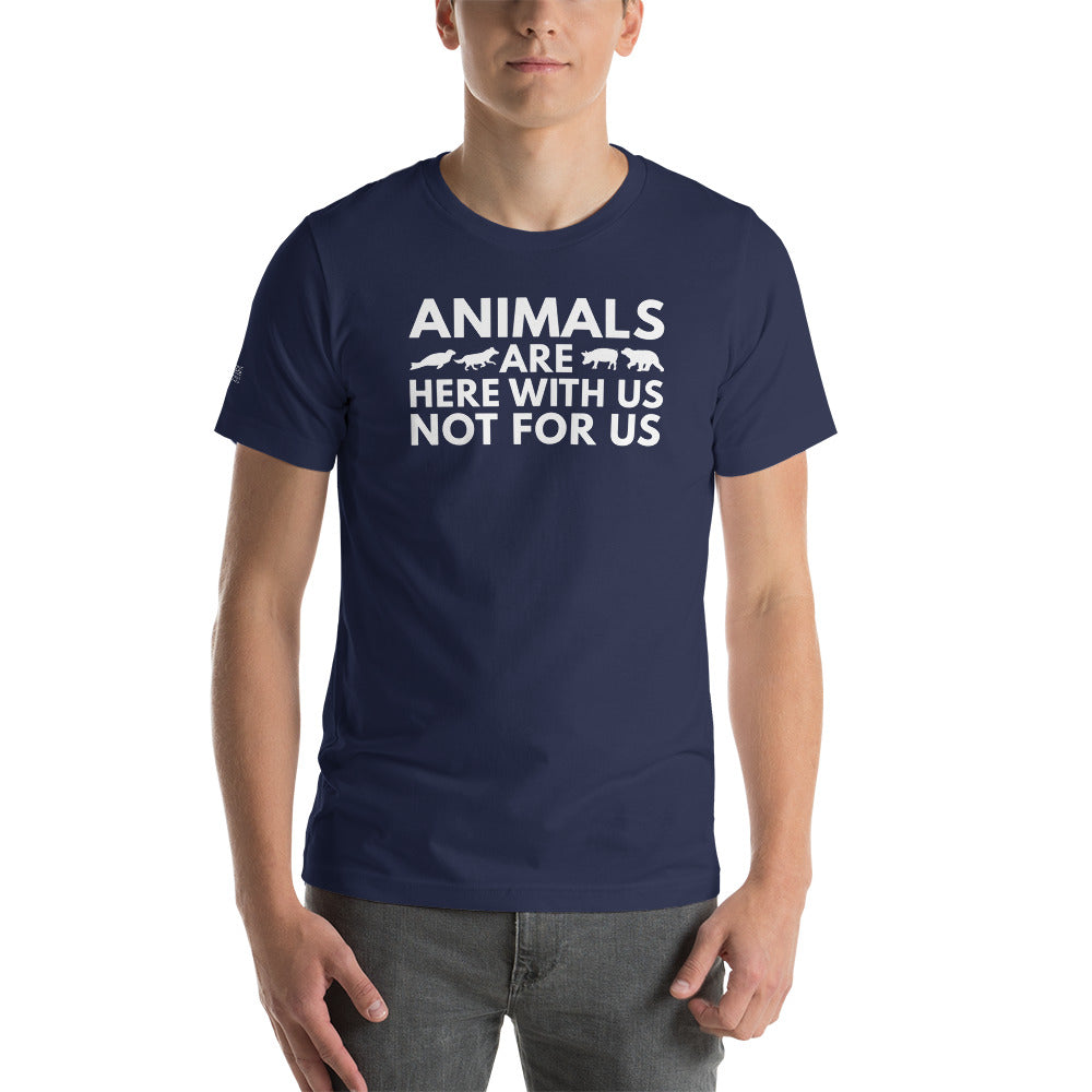 With Us, Not For Us - Unisex t-shirt