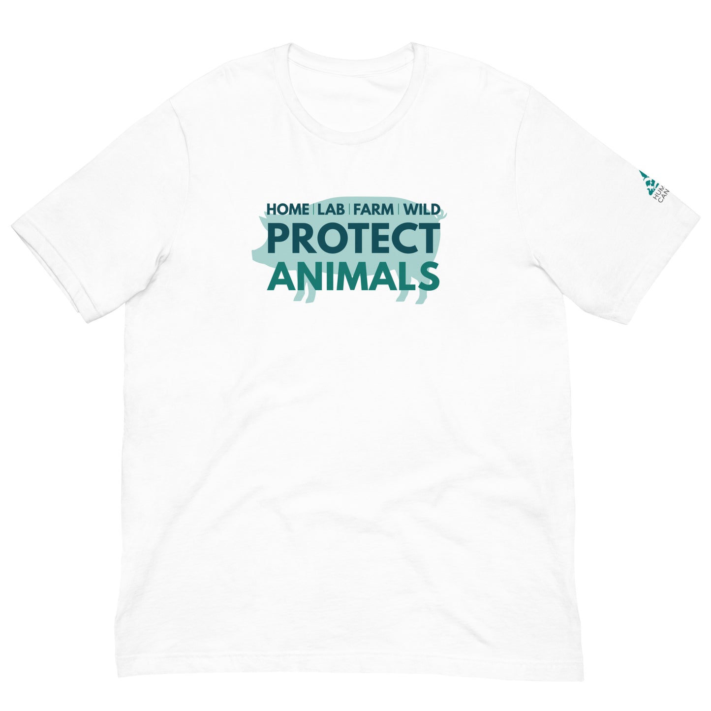 Protect Animals (Pig) - Unisex T-Shirt