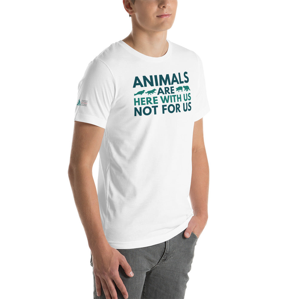 With Us, Not For Us - Unisex t-shirt