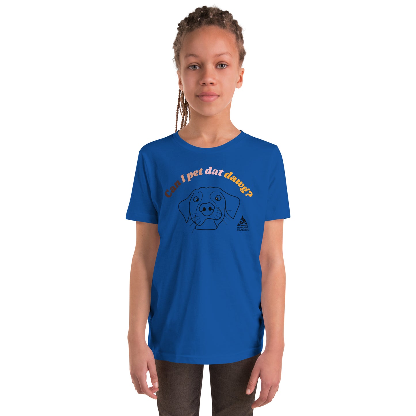 Can I Pet Dat Dawg - YOUTH Short Sleeve T-Shirt
