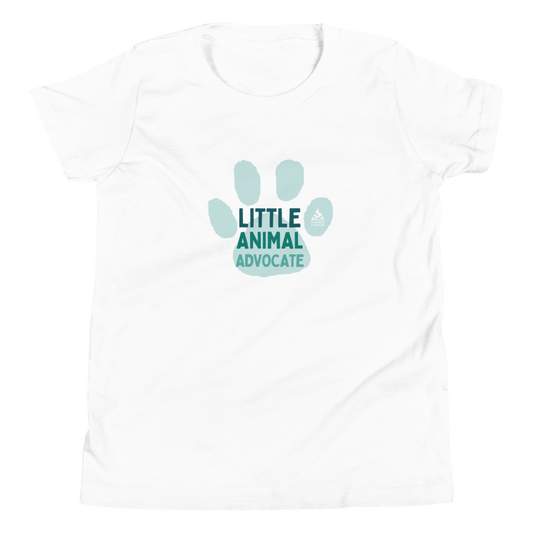 Little Animal Advocate - Youth Short Sleeve T-Shirt