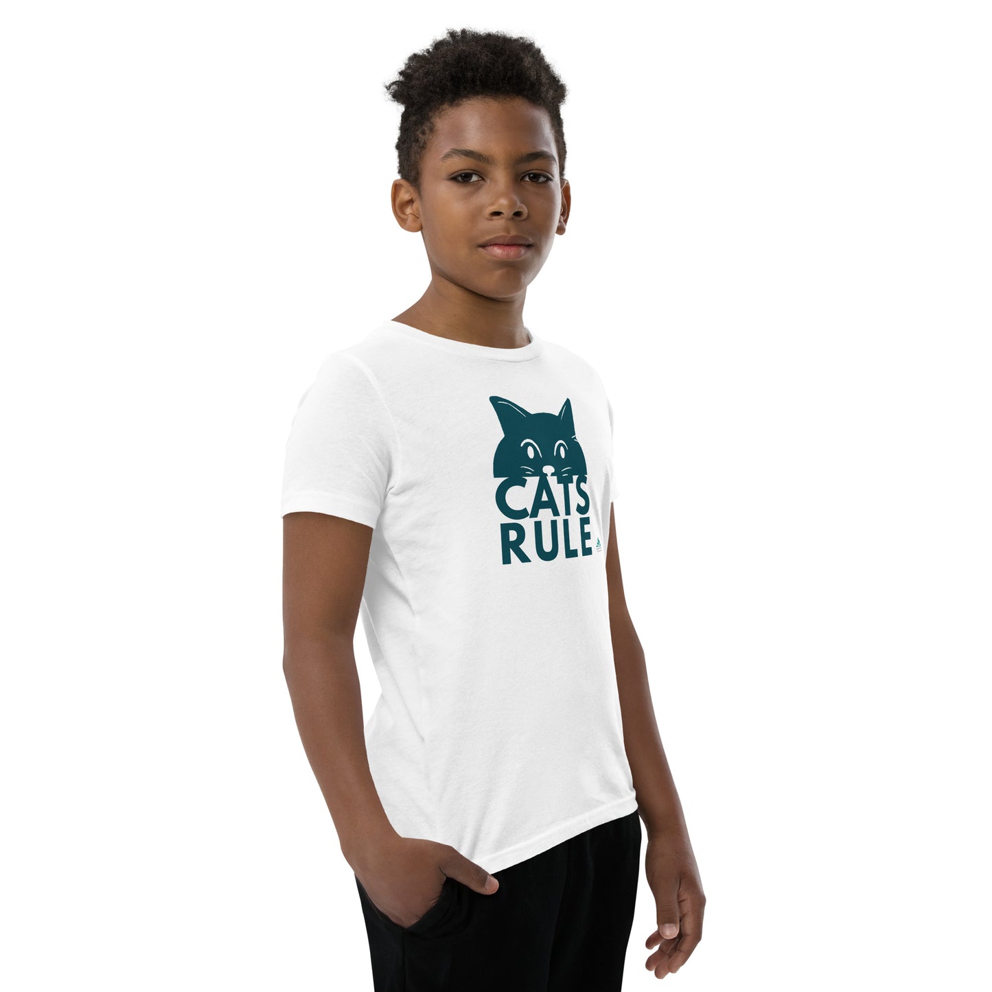 Cats Rule - Youth Short Sleeve T-Shirt
